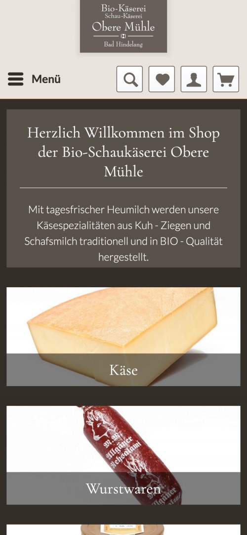 Schaukäserei Obere Mühle