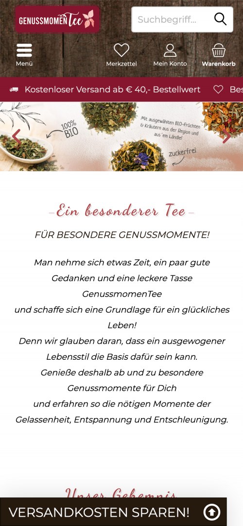 Genussmomentee