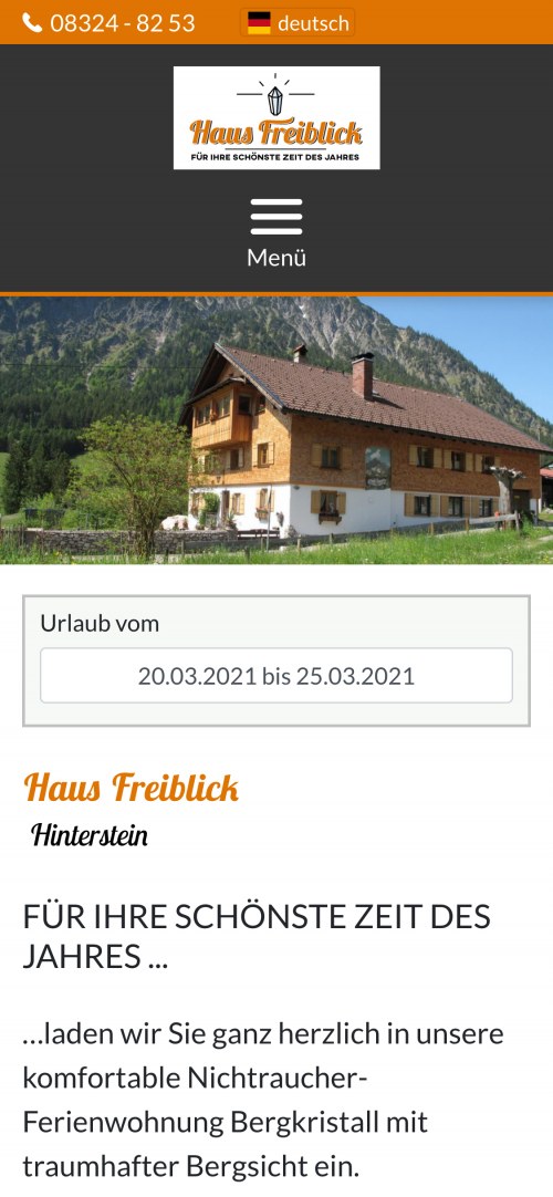 Haus Freiblick