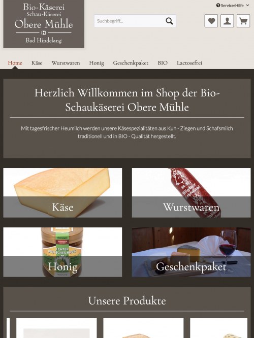 Schaukäserei Obere Mühle