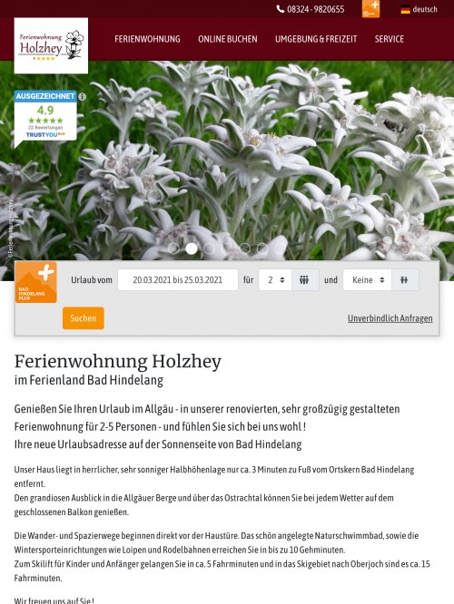 Ferienwohnung Holzhey