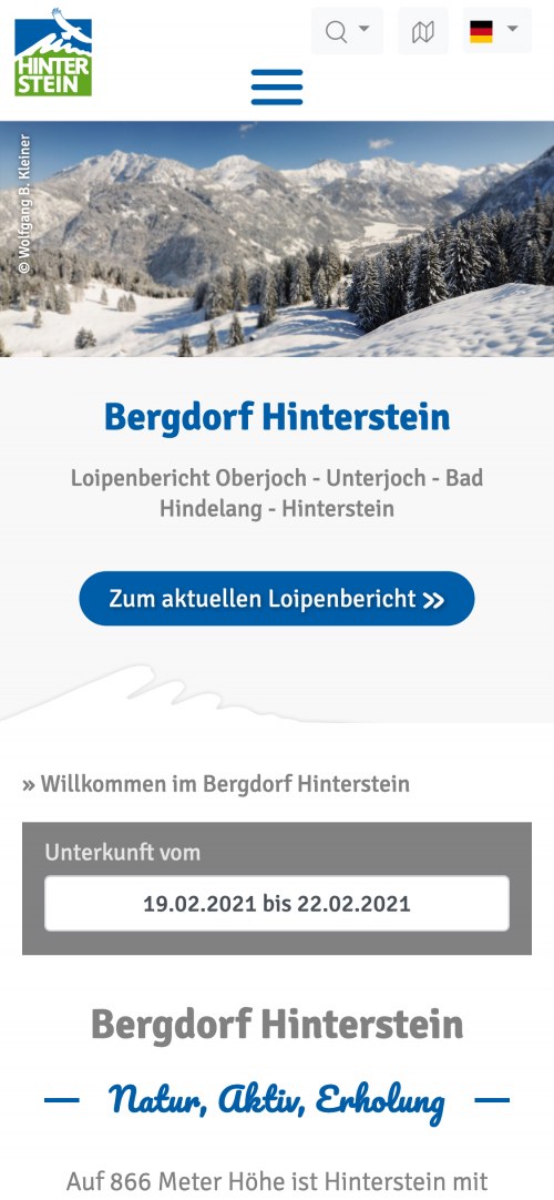 Bergdorf Hinterstein