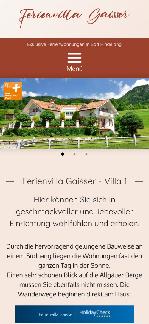 Ferienvilla Gaisser