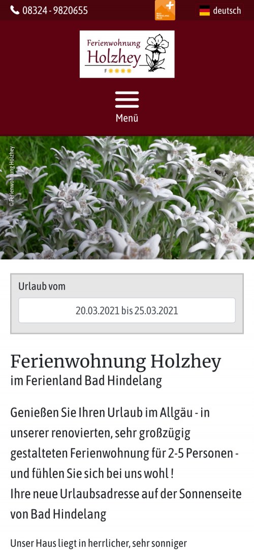 Ferienwohnung Holzhey