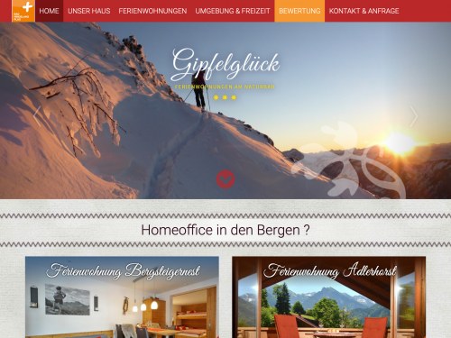 Gipfelglück Hinterstein