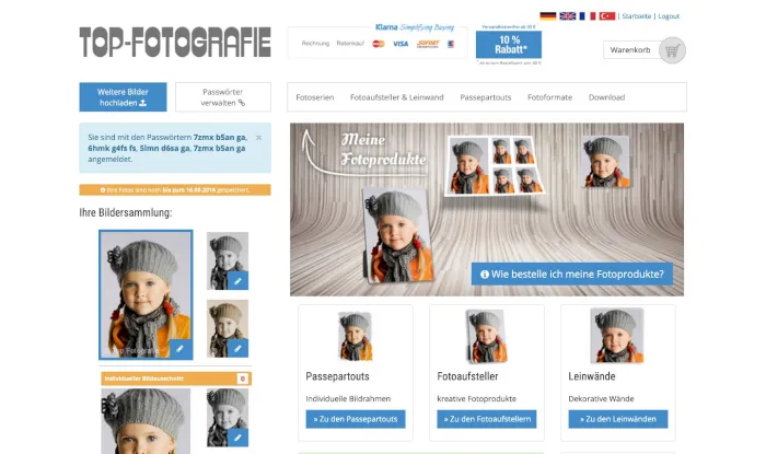 Bildfreigabe für Fotografen