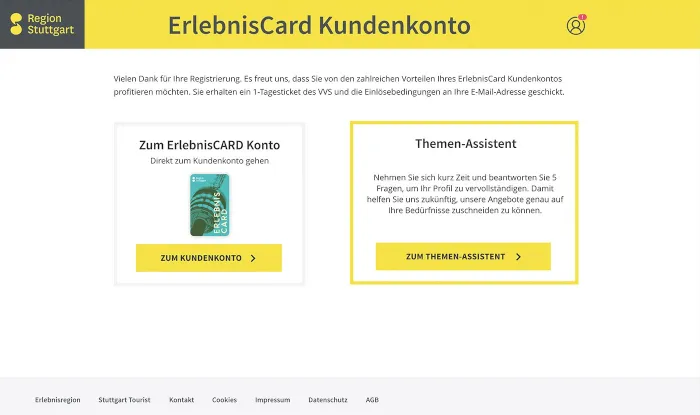 ErlebnisCard Stuttgart