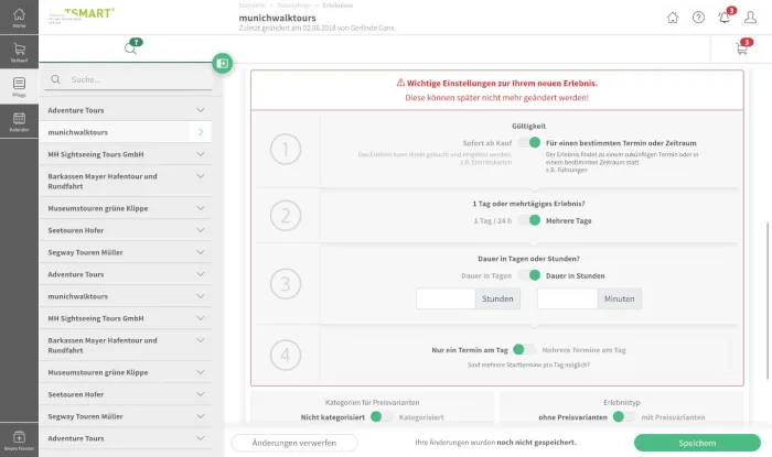 TSmart - mehrstufiges Komponentenkonzept