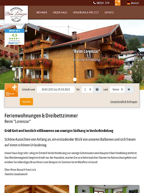 Haus "Beim Lorenzar"