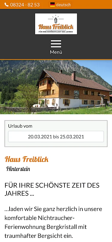 Haus Freiblick