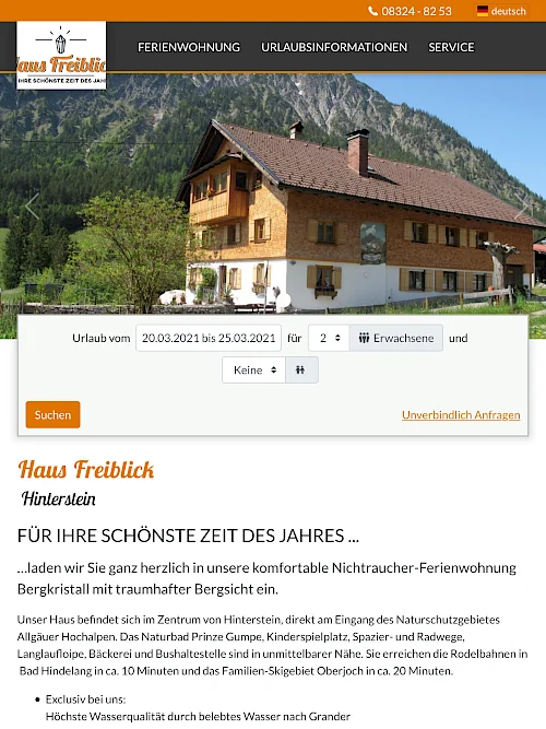 Haus Freiblick
