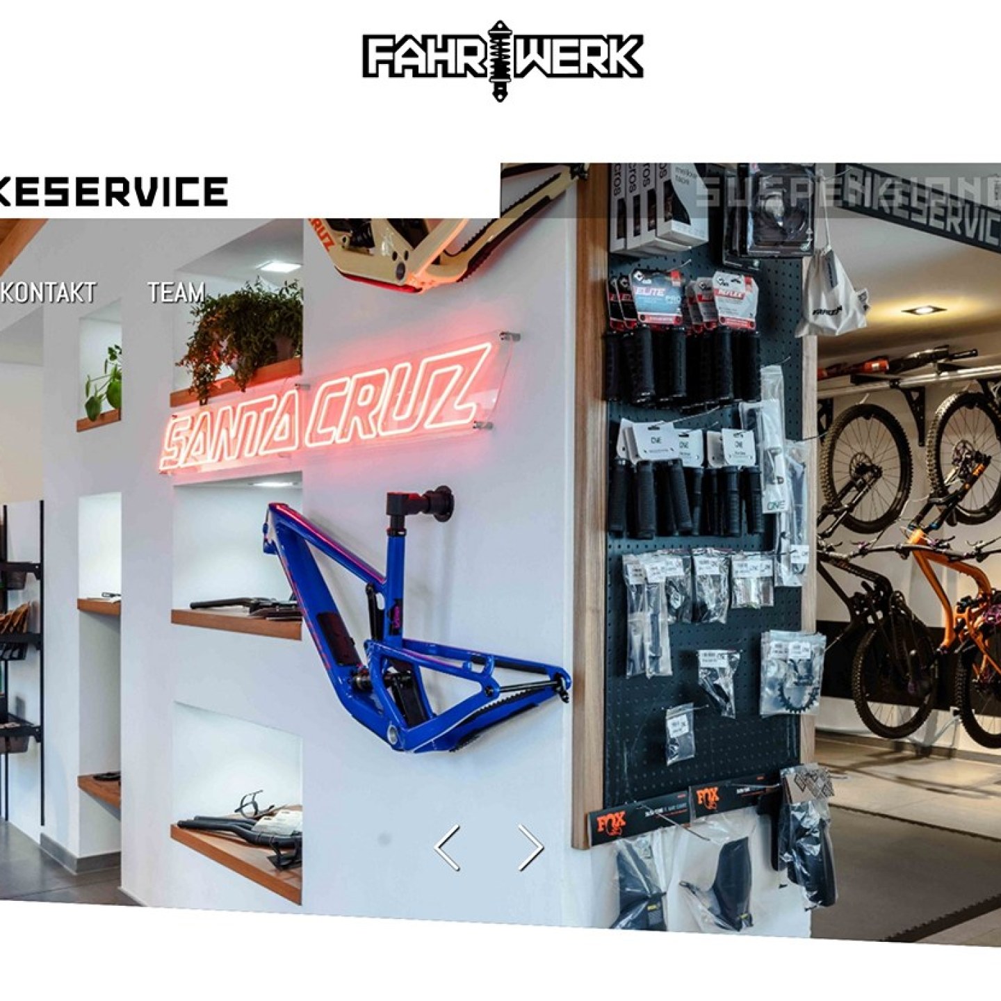 Bikeservice / Laden