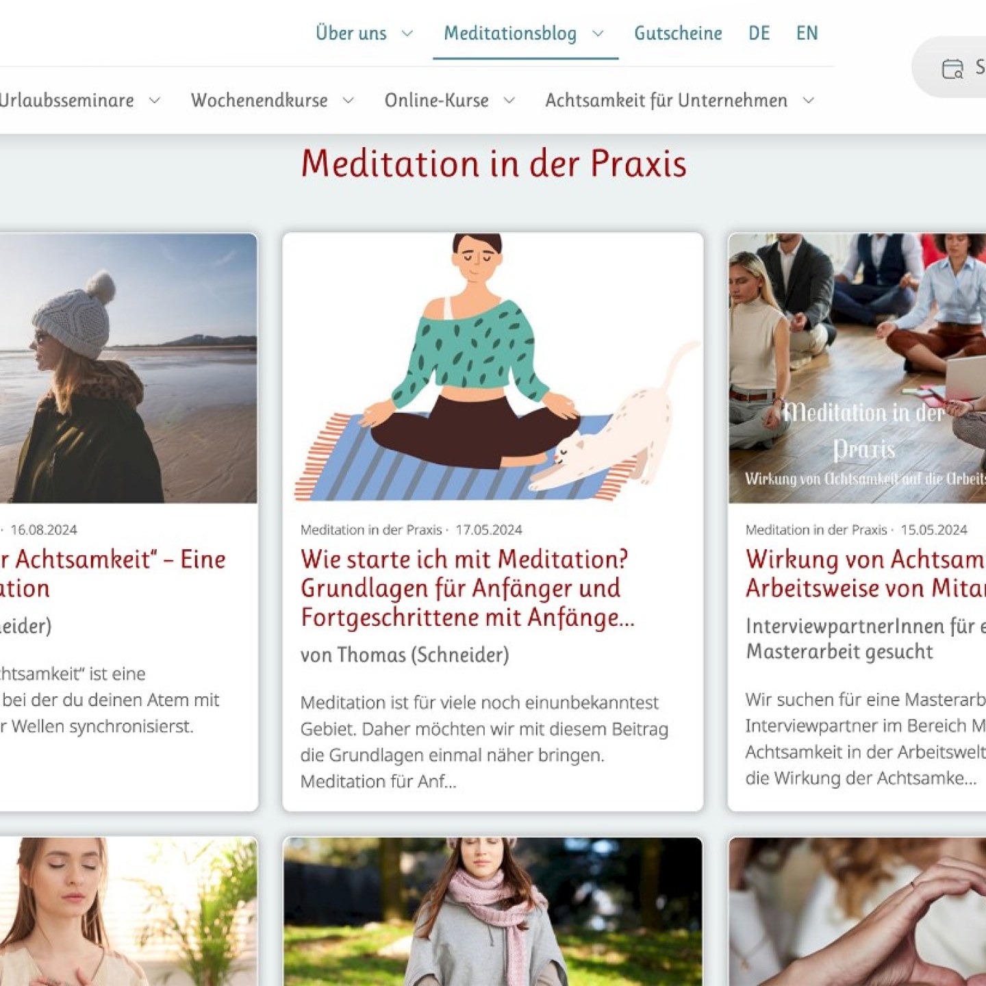 Meditationsblog