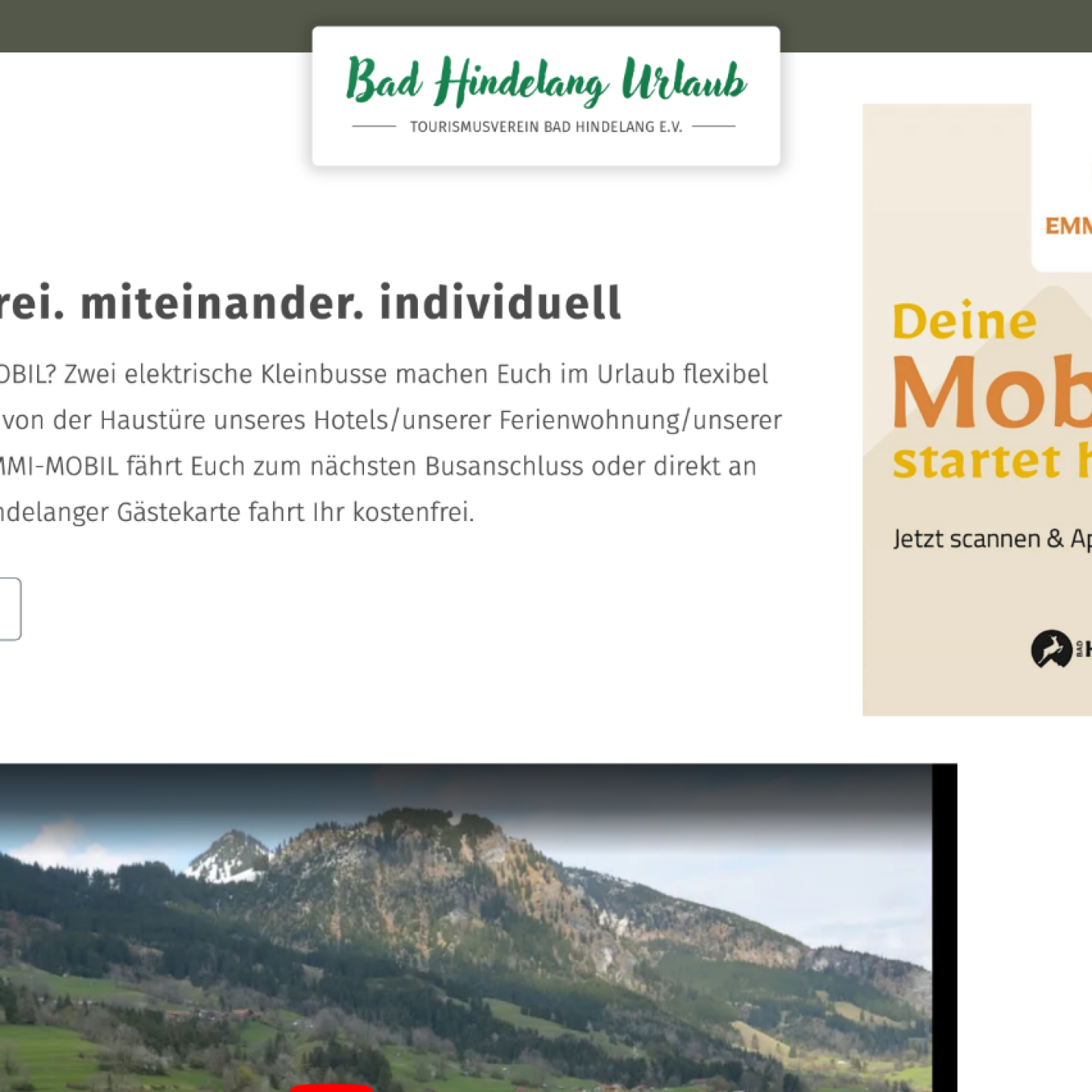 Text / Bild / Video Vorlage